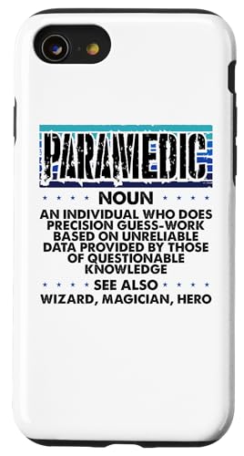 Hülle für iPhone SE (2020) / 7 / 8 Funny Sanitäter Definition Precision Guess Arbeitssanitäter von Medical Professional Gifts by Kanig Designs