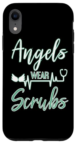 Hülle für iPhone XR Angels Wear Masken Fun Medical Professional Doctor Nurse von Medical Professional Gifts by Kanig Designs