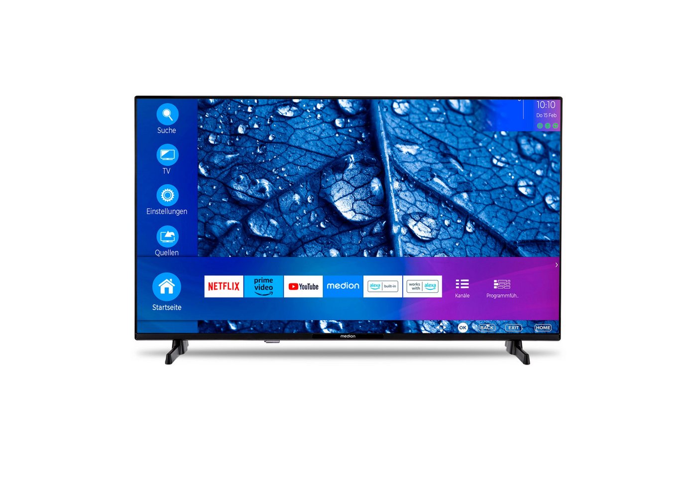 Medion® MD29233 LED-Fernseher (108 cm/42.5 Zoll, 1080p Full HD, P14351) von Medion®