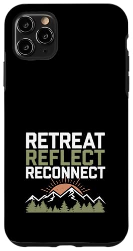 Hülle für iPhone 11 Pro Max Silent Retreat Teilnehmer Achtsamkeitspraxis Innere Ruhe von Meditation Retreat Tranquility Seekers Wellness