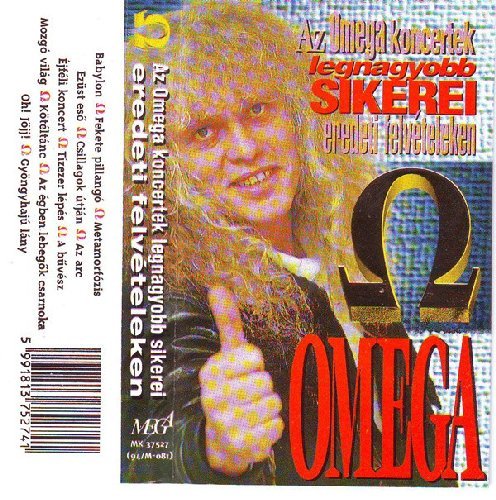 Az Omega koncertek legnagyobb sikerei – Eredeti felveteleken - CD 2017 M von Mega