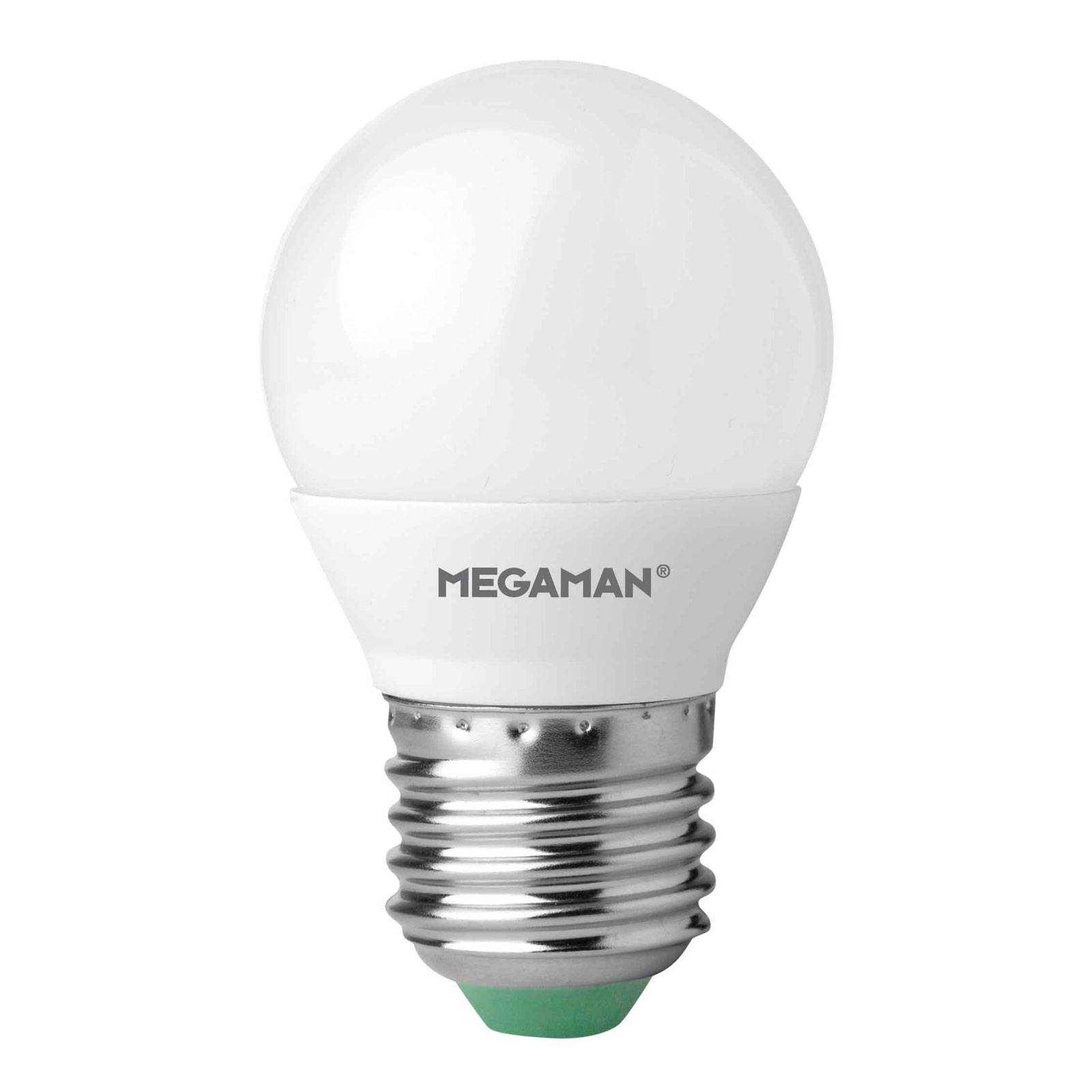 LED-Lampe E27 Miniglobe 5,5W, warmweiß LED-Lampe E27 Miniglobe 5,5W, warmweiß von Megaman