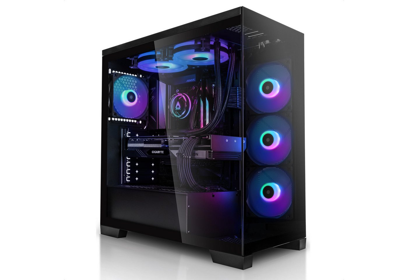 Megaport Gaming-PC (AMD Ryzen 9 5900X, GeForce RTX 4080 Super 16GB, 64 GB RAM, 2000 GB SSD, Windows 11, WLAN) von Megaport