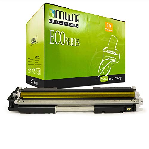 1x MWT Toner für Canon I-Sensys LBP 7010 7018 c ersetzt 4367B002 729Y Yellow CRG-729Y Gelb von Mehrwegtoner