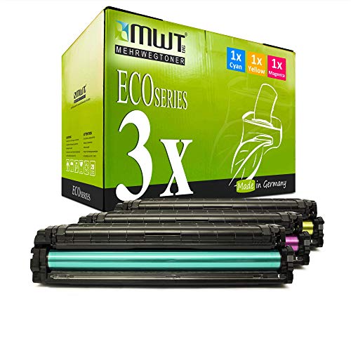 3X MWT Toner für Samsung ProXpress C 2620 2670 2680 wie CLT-505L 505L Color von Mehrwegtoner