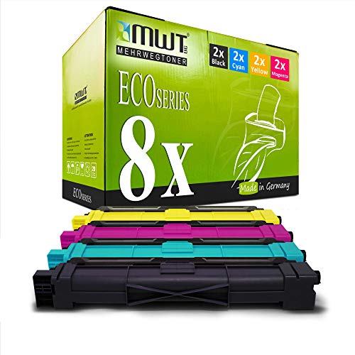 8X Kraft Office Supplies XXL Toner kompatibel für Brother HL 3142 3152 3172 CW CDW ersetzt TN-242/246 von Mehrwegtoner