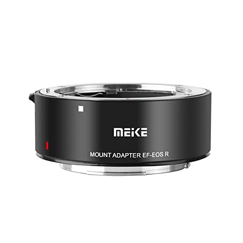 Meike Metall-Objektivadapter EF-EOSR Autofokus Mount Konverter für Canon EF/EF-S Objektiv auf EOS-R EOS-RP R5 R6 und Red Komodo Kameras von Meike