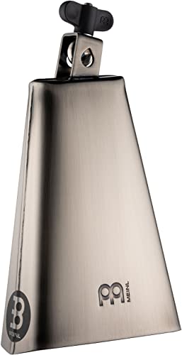 Meinl Percussion STB80B Cowbell, Steel Finish Modell, 20,32 cm (8 Zoll) big mouth, steel von Meinl Percussion