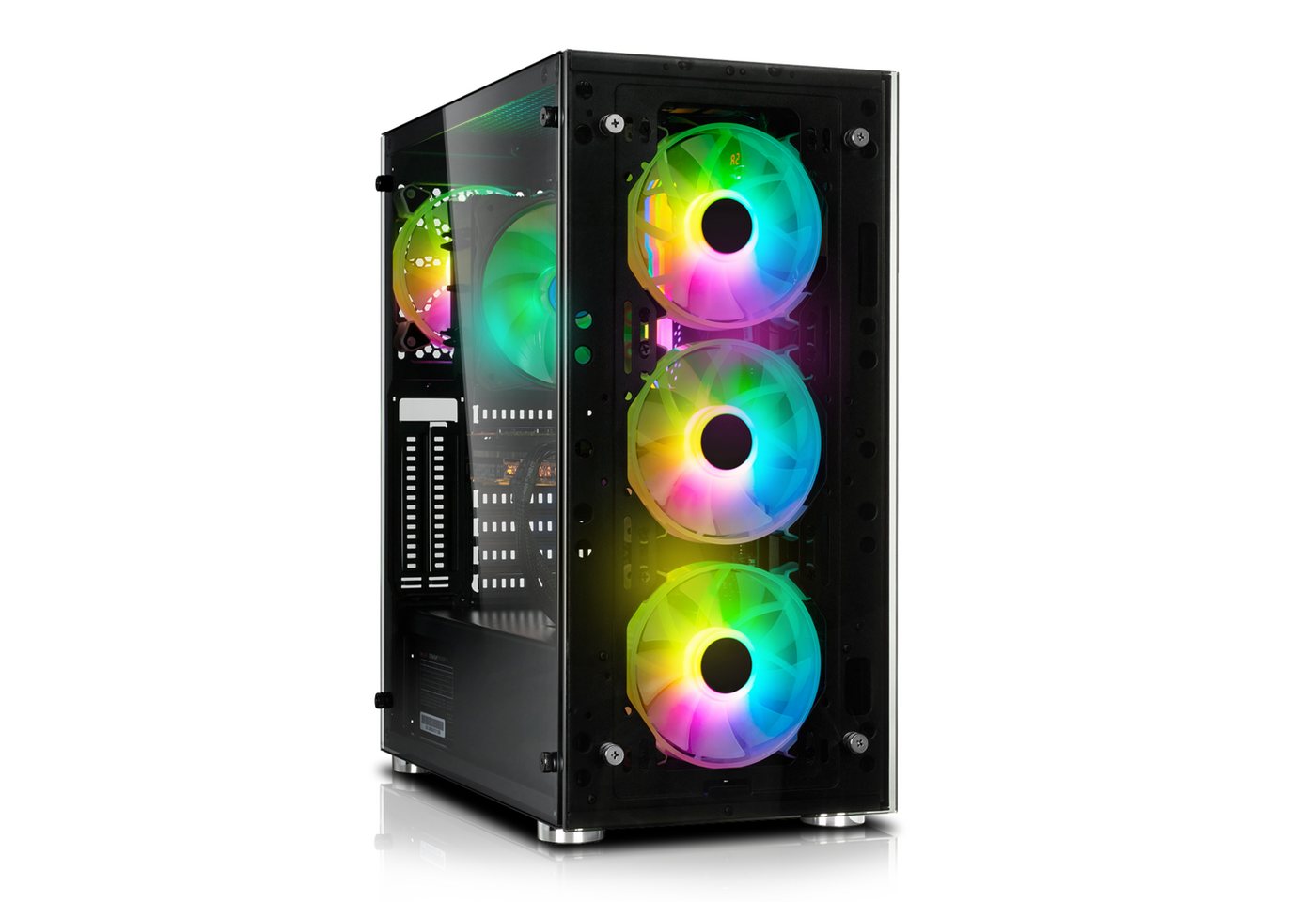 Meinpc Intel Core i9 mit GeForce RTX 5070 Gaming-PC (Intel Core i9 12900K, RTX 5070, 32 GB RAM, 500 GB SSD, Wasserkühlung, Gaming, Gamer, RGB, 16 Kerne) von Meinpc