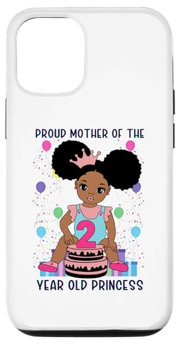 Hülle für iPhone 13 Pro Stolze Mutter der 2-jährigen Prinzessin schwarze Melaninmutter von Melanin Birthday Shopp