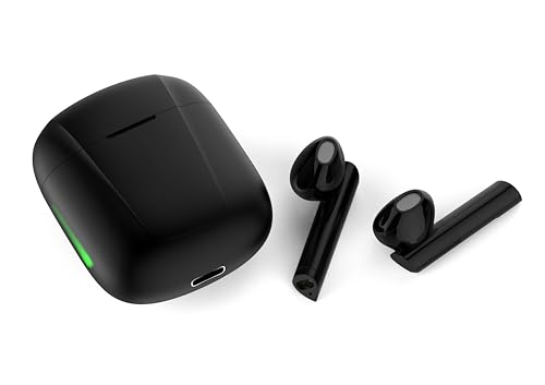 Meliconi Mysound Dart Pods True Wireless Bluetooth 5.3 Kopfhörer Schwarz mit LED von Meliconi