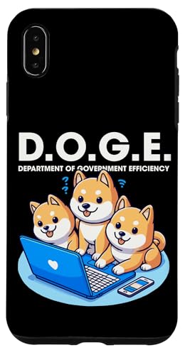 DOGE D.O.G.E. Ministerium für Regierungseffizienz Shiba Inu Hülle für iPhone XS Max von Memes, Memes, and More Memes