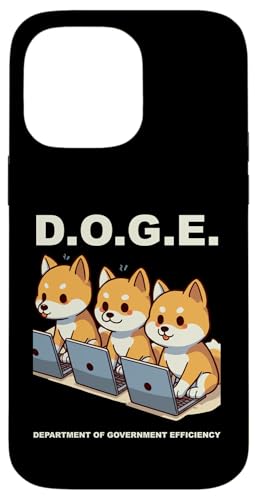 DOGE - Ministerium für Regierungseffizienz Shiba Inu Meme Hülle für iPhone 14 Pro Max von Memes, Memes, and More Memes