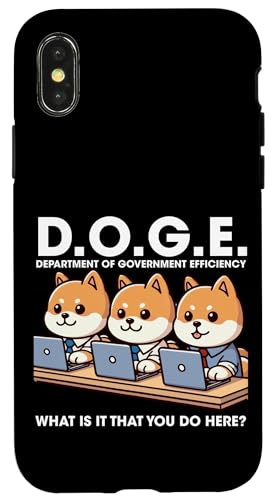 Was machen Sie hier? DOGE Department of Government E Hülle für iPhone X/XS von Memes, Memes, and More Memes