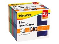 Memorex - Products Europe Mrx Slim CD Jewel Cases von Memorex