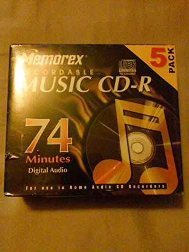 Memorex 700 MB/80-minute 24 x CD-R Medien (5er Pack) von Memorex