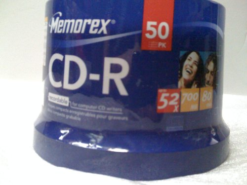 mem04563 – Memorex 52 x CD-R Medien von Memorex