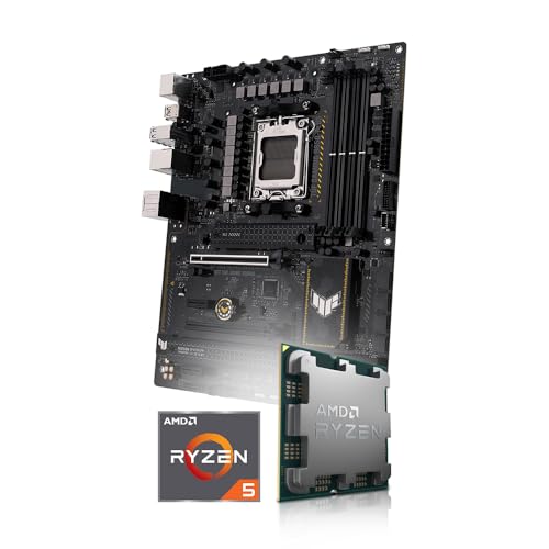 Aufrüst-Kit Bundle Ryzen 5 7600X 6X 4.7 GHz Prozessor, 32 GB DDR5, ASUS TUF Gaming B650-Plus Mainboard (Komplett fertig zusammengebaut inkl. Bios Update und Funktionskontrolle) von Memory PC