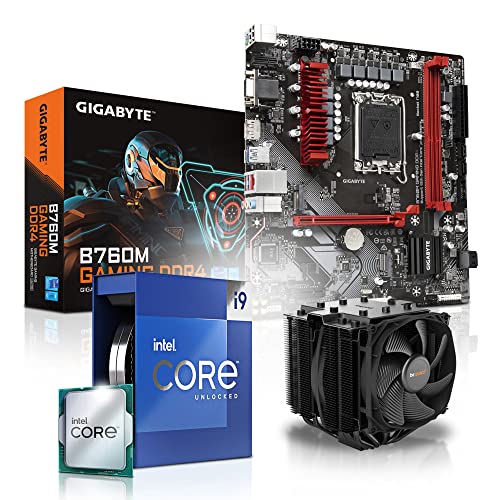 Aufrüst-Kit Intel Core i9-13900K, Gigabyte B760M, be Quiet! Dark Rock Pro 4 Kühler, ohne Arbeitsspeicher, komplett fertig montiert und getestet von Memory PC