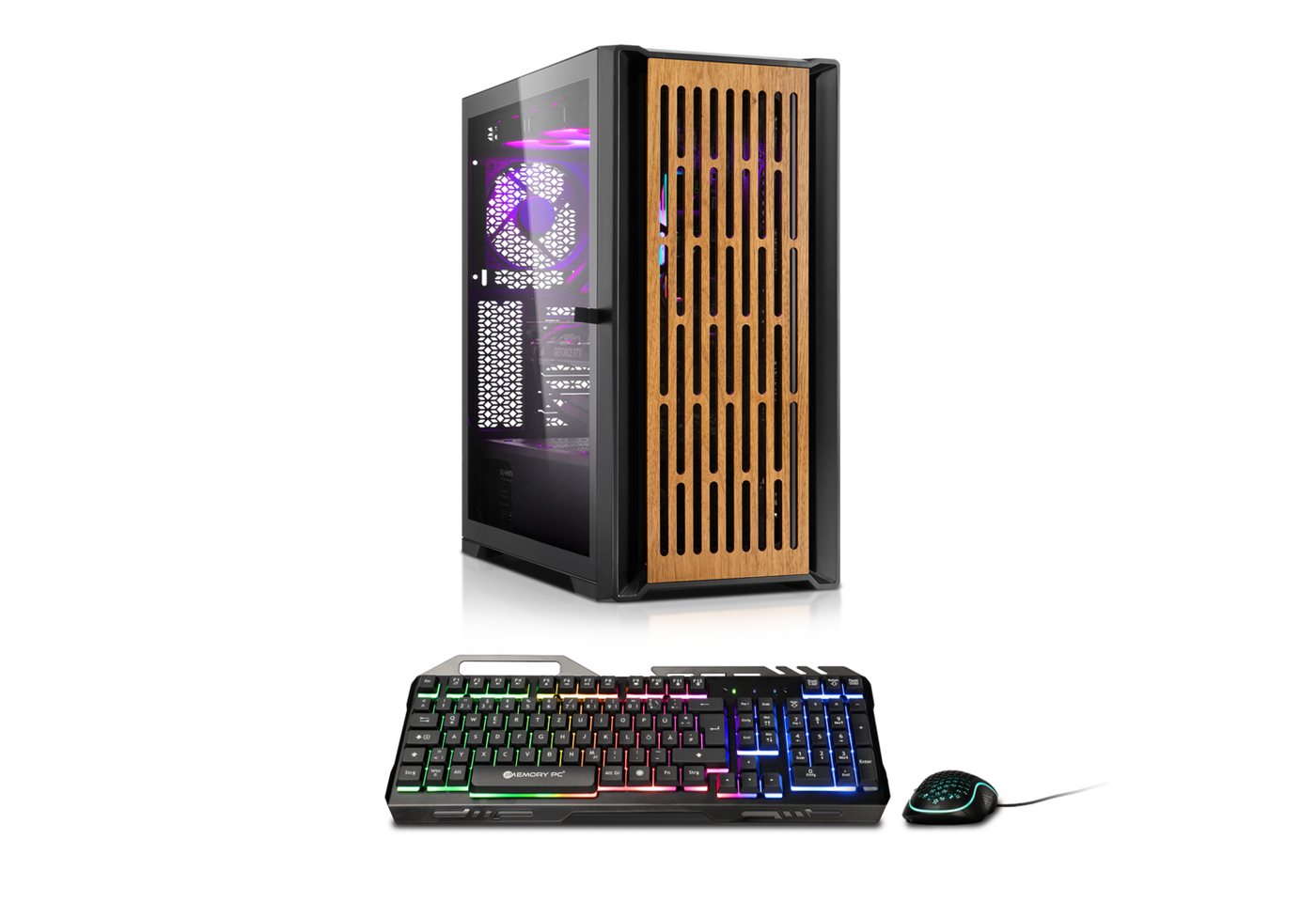 Memory PC Gaming-PC (AMD Ryzen 5 5600 GT, 16 GB RAM, 500 GB SSD, Luftkühler) von Memory PC