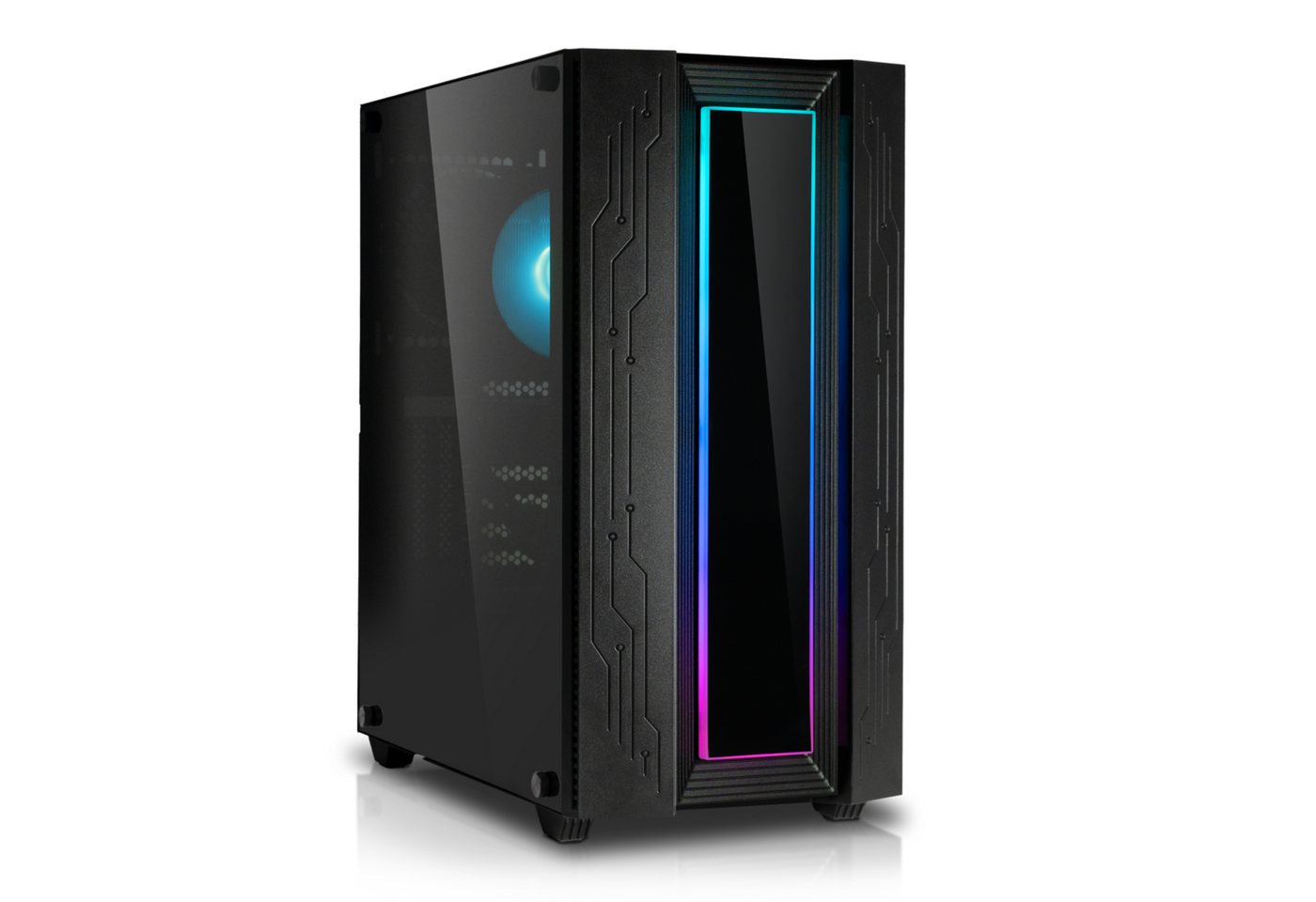 Memory PC Gaming-PC (Intel i5 245KF, RTX 4060, 32 GB RAM, 500 GB SSD, Luftkühler) von Memory PC