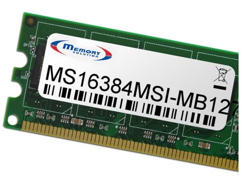 Memory Lösung ms16384msi-mb127 16 GB Modul Arbeitsspeicher – Speicher-Module (16 GB, PC/Server, Dual, MSI Z270, z270 m) von Memorysolution