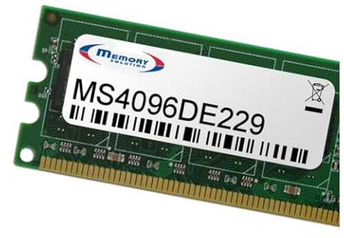 Memory Lösung ms4096de229 4 GB Modul Arbeitsspeicher – Speicher-Module (4 GB, Laptop, Dell Latitude XT3) von Memorysolution