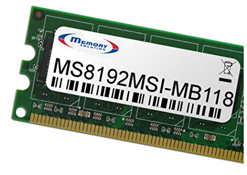 Memory Lösung ms8192msi-mb118 8 GB Modul Arbeitsspeicher – Speicher-Module (8 GB) von Memorysolution