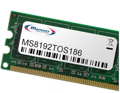 Memorysolution Memory Solution MS8192TOS186 Speichermodul 8 GB 1 x 8 GB (MS8192TOS186) Marke von Memorysolution