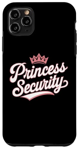 Hülle für iPhone 11 Pro Max Princess Security Herren Graphic Tee Kostüm Chaperone von Men Women Guard Princess Clothing