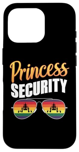 Hülle für iPhone 16 Pro Prinzessin Security Kostüm Niedliche Prinzessin Mädchen Geburtstag von Men Women Guard Princess Clothing