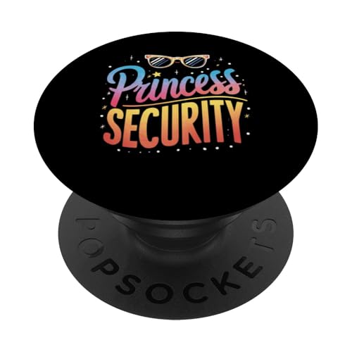 Princess Security Squad Geburtstagsparty-Kostüm Herren PopSockets Klebender PopGrip von Men Women Guard Princess Clothing