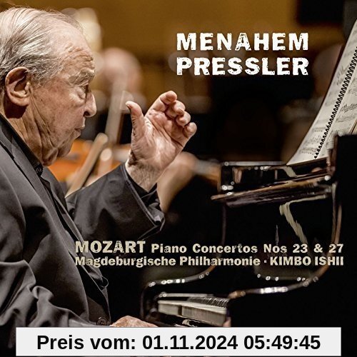 Klavierkonzerte 23 & 27 von Menahem Pressler