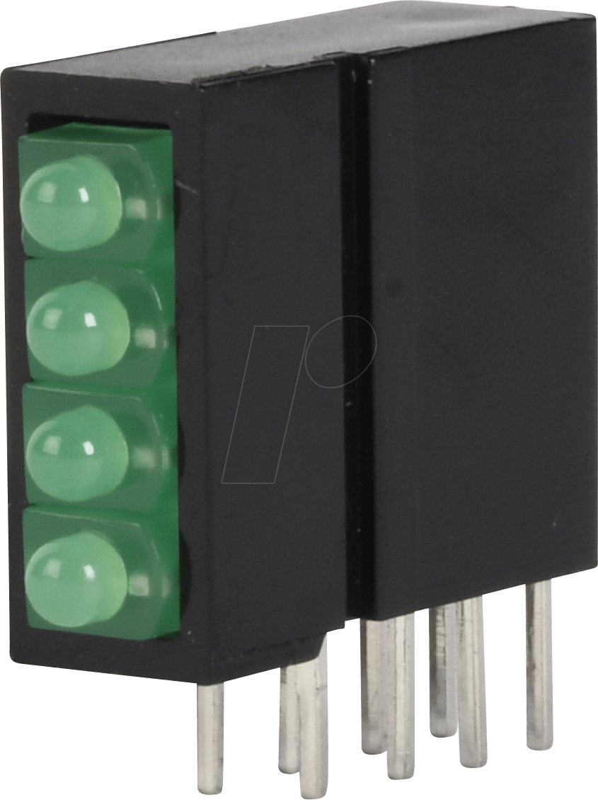 MEN RTD2400G - LED-Baustein, grün, 2 mm, 10 mcd, 70° von Mentor