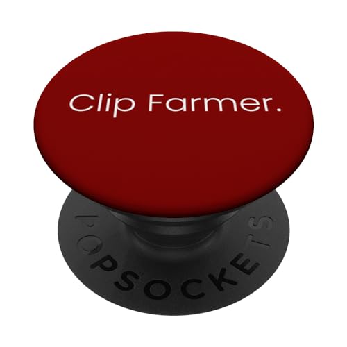 Clip Farmer verdienen Geld durch Clipping Memes IRL Live Streamer PopSockets mit austauschbarem PopGrip von Merch For Gamers