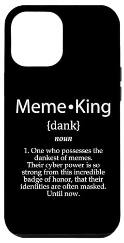 Hülle für iPhone 14 Plus Meme King Definition Dank Meme Kostüm Gamer Dank Meme King von Merch For Gamers