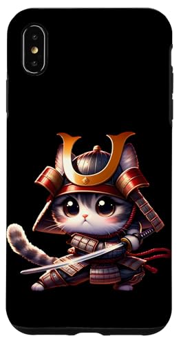 Kawaii Samurai Kitty: Tiny Cuteness Spirit Hülle für iPhone XS Max von Merch Kawaii By LAP