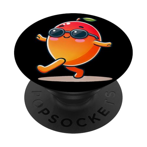 Sun-Kissed Mango: Kawaii Mango Style Sunglasses PopSockets mit austauschbarem PopGrip von Merch Kawaii By LAP