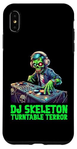 DJ Skelett Plattenspieler Terror Hülle für iPhone XS Max von MerchByCraig