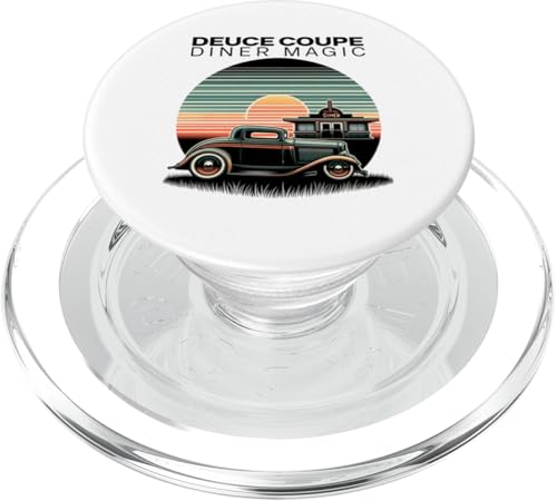 Deuce Coupé Diner Magic PopSockets PopGrip für MagSafe von MerchByCraig