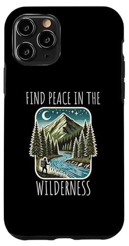 Finden Sie Ruhe in den Wilderness Outdoor Mountains Hülle für iPhone 11 Pro von MerchByCraig