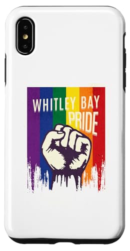 Hülle für iPhone XS Max Whitley Bay Pride LGBT Regenbogen von MerchByCraig