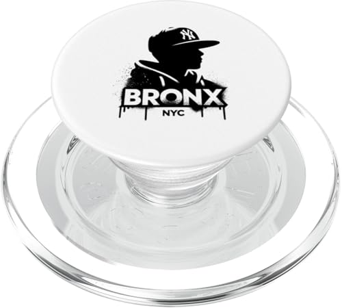 New York Bronx NYC Silhouette PopSockets PopGrip für MagSafe von MerchByCraig