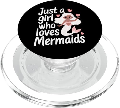 Meerjungfrau Nur ein Mädchen, das Meerjungfrauen liebt PopSockets PopGrip für MagSafe von Mermaid Fable Mermaid Fairy Tale