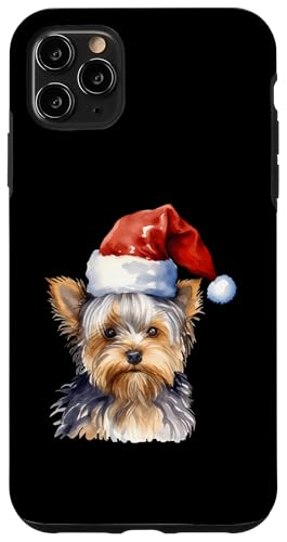 Hülle für iPhone 11 Pro Max Yorkshire Terrier Weihnachtshund von Merry Christmas Gifts For The Whole Family