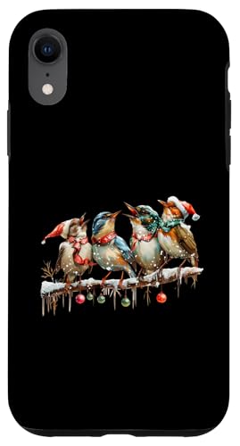 Hülle für iPhone XR Vogelliebhaber Vogelbeobachtung Weihnachten Vogel passender Schlafanzug von Merry Christmas Gifts For The Whole Family