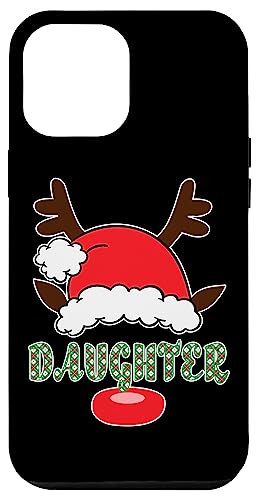 Hülle für iPhone 12 Pro Max Nikolausmütze Rentier Tochter Joyful Delight Merry Christmas von Merry Christmas Holiday Apparel