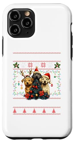 Hülle für iPhone 11 Pro German Shepherd Christmas Tree Decorations Dog Lover Xmas von Merry Christmas Lights Matching Family Xmas Pajama