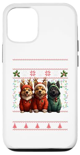 Hülle für iPhone 13 German Shepherd Christmas Tree Decorations Dog Lover Xmas von Merry Christmas Lights Matching Family Xmas Pajama