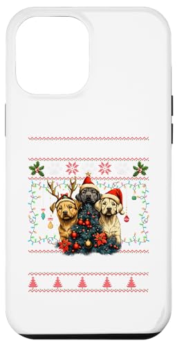 Hülle für iPhone 14 Pro Max German Shepherd Christmas Tree Decorations Dog Lover Xmas von Merry Christmas Lights Matching Family Xmas Pajama